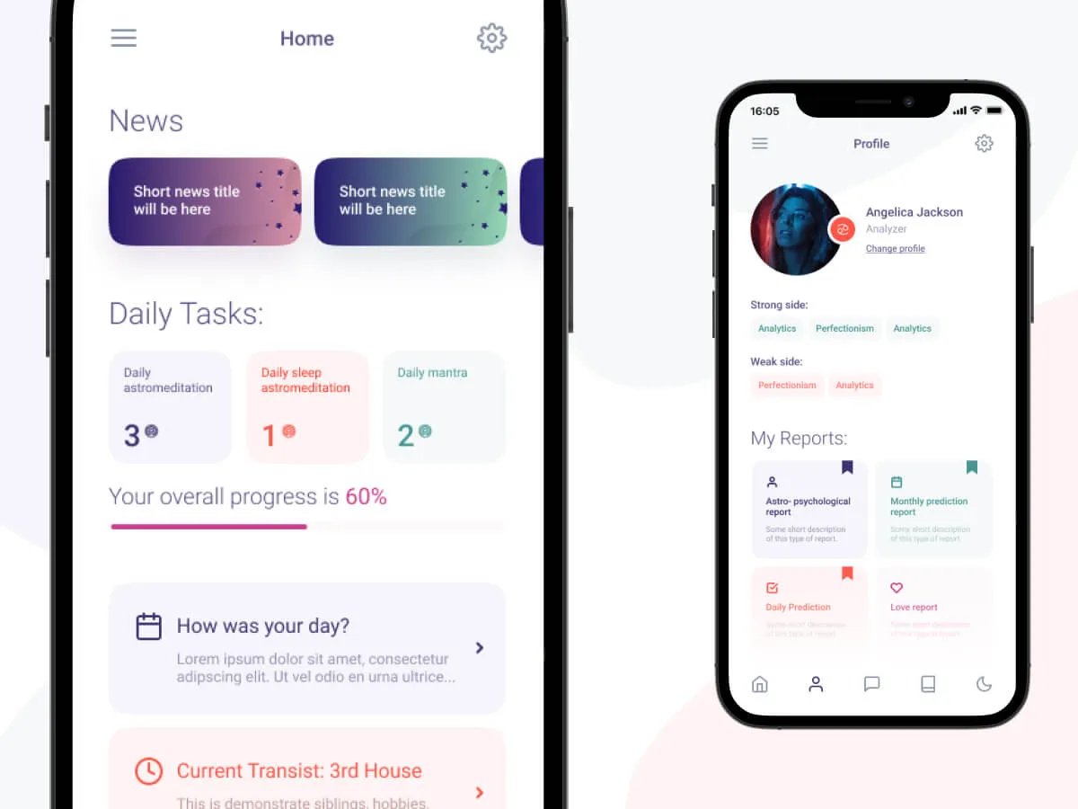 To Do Mobile App for Figma and Adobe XD