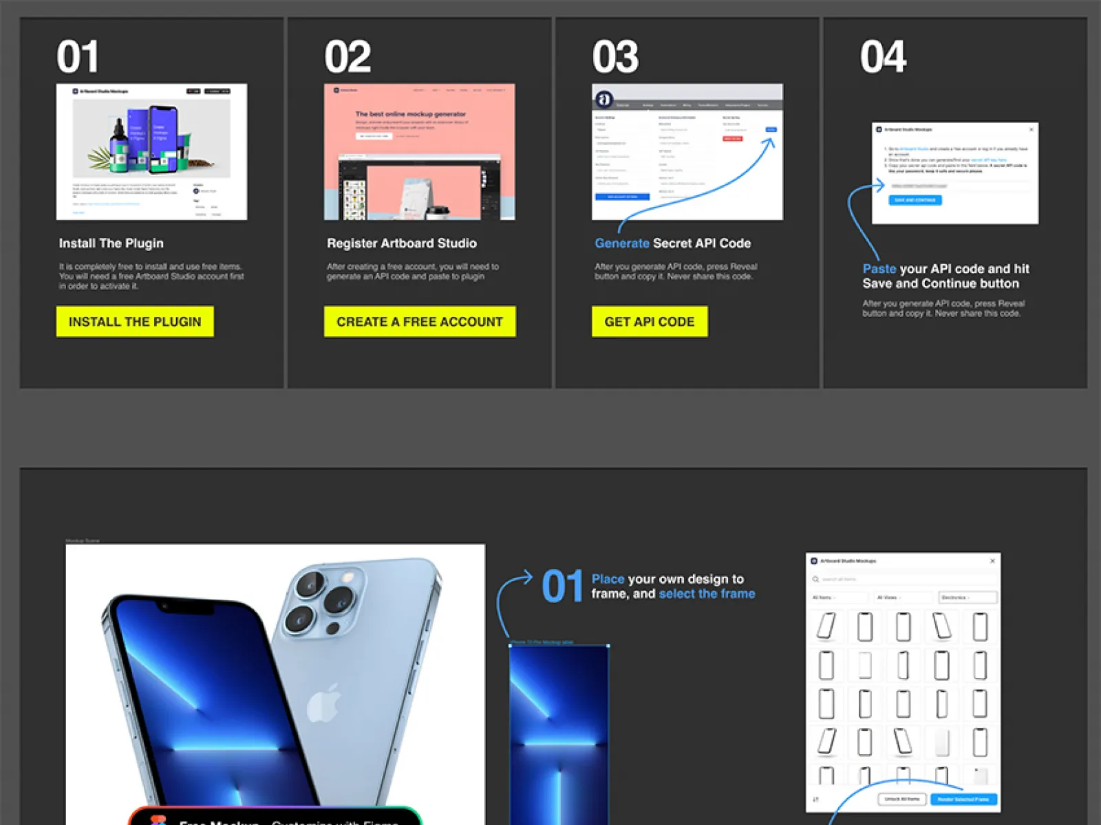 Free New iPhone 13 Mockup for Figma and Adobe XD