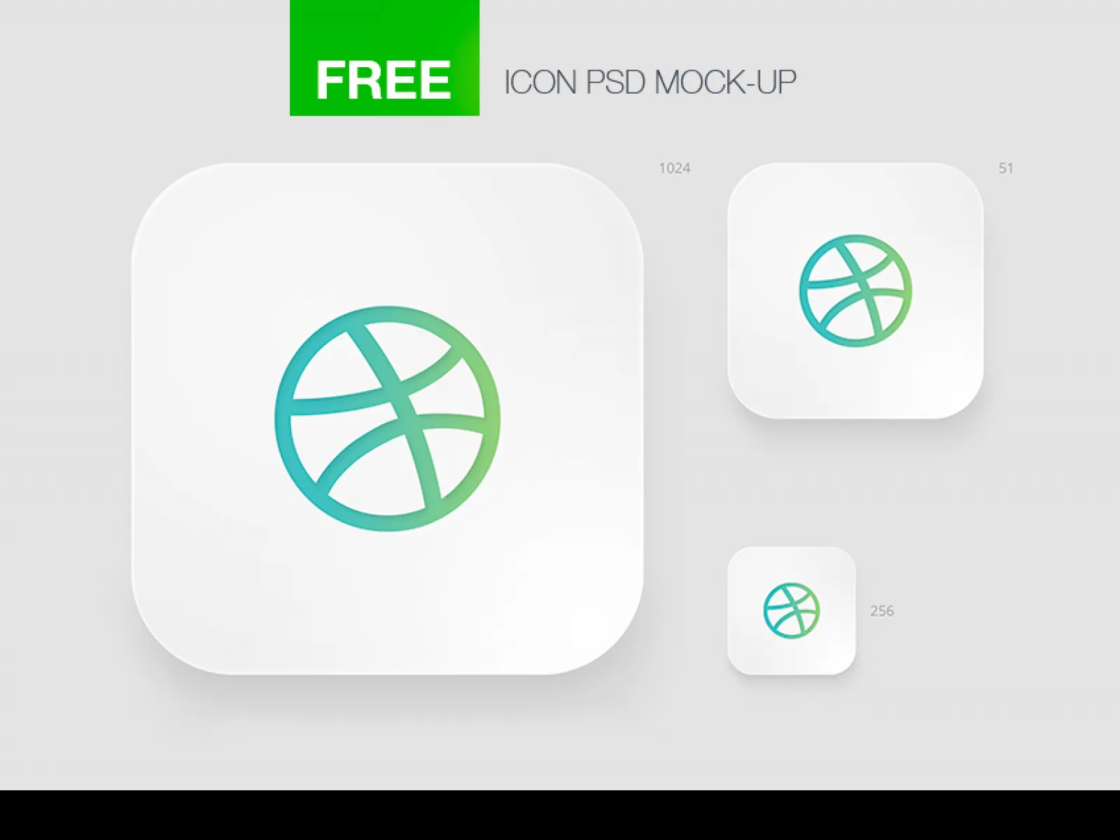 iOS Icon Template for Figma and Adobe XD