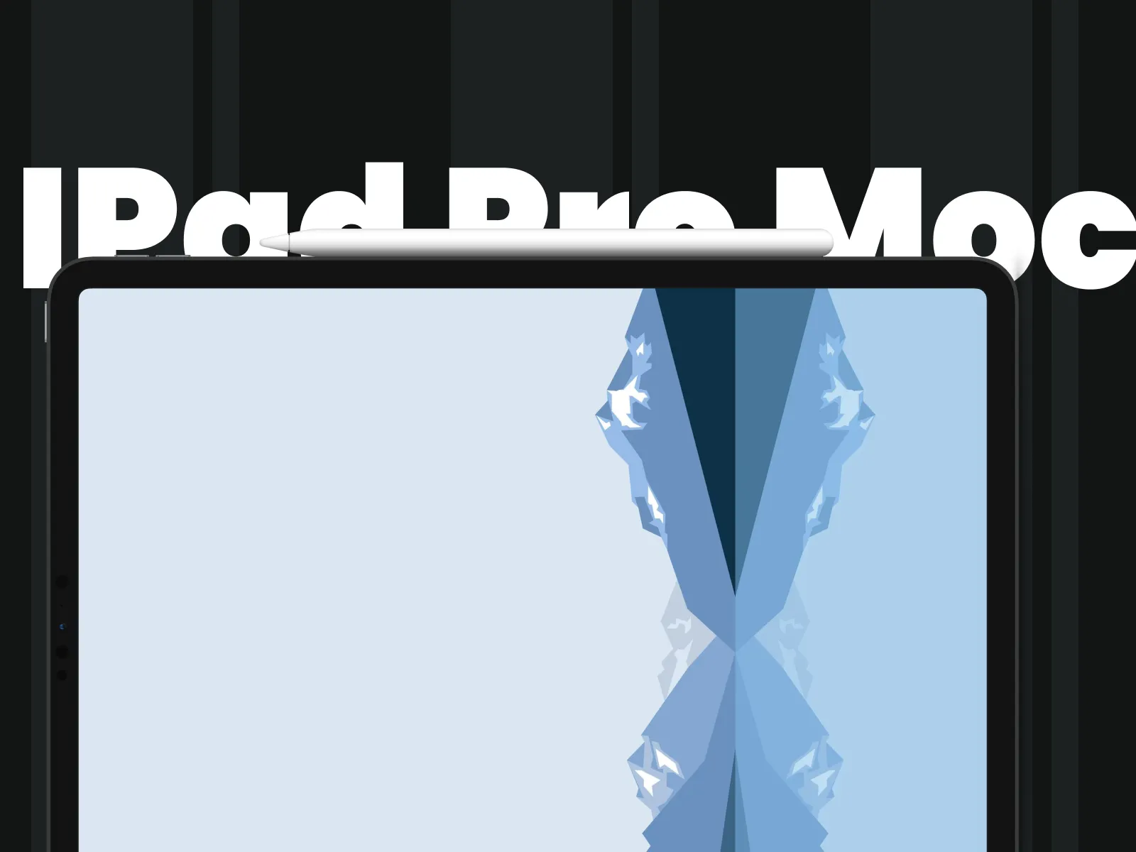 iPad Pro 12.9ï¿½ Mockup for Figma and Adobe XD No 2