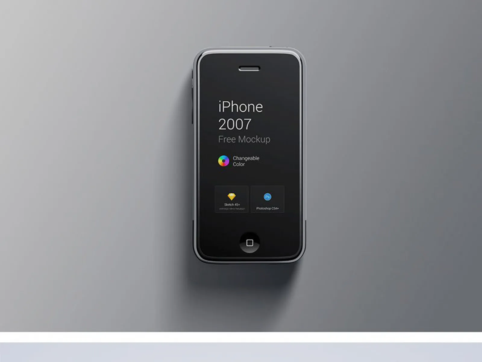 iPhone 1st GEN Free Mockup for Figma and Adobe XD