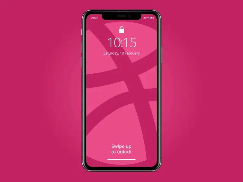 iPhone X Black Mockup for Figma and Adobe XD