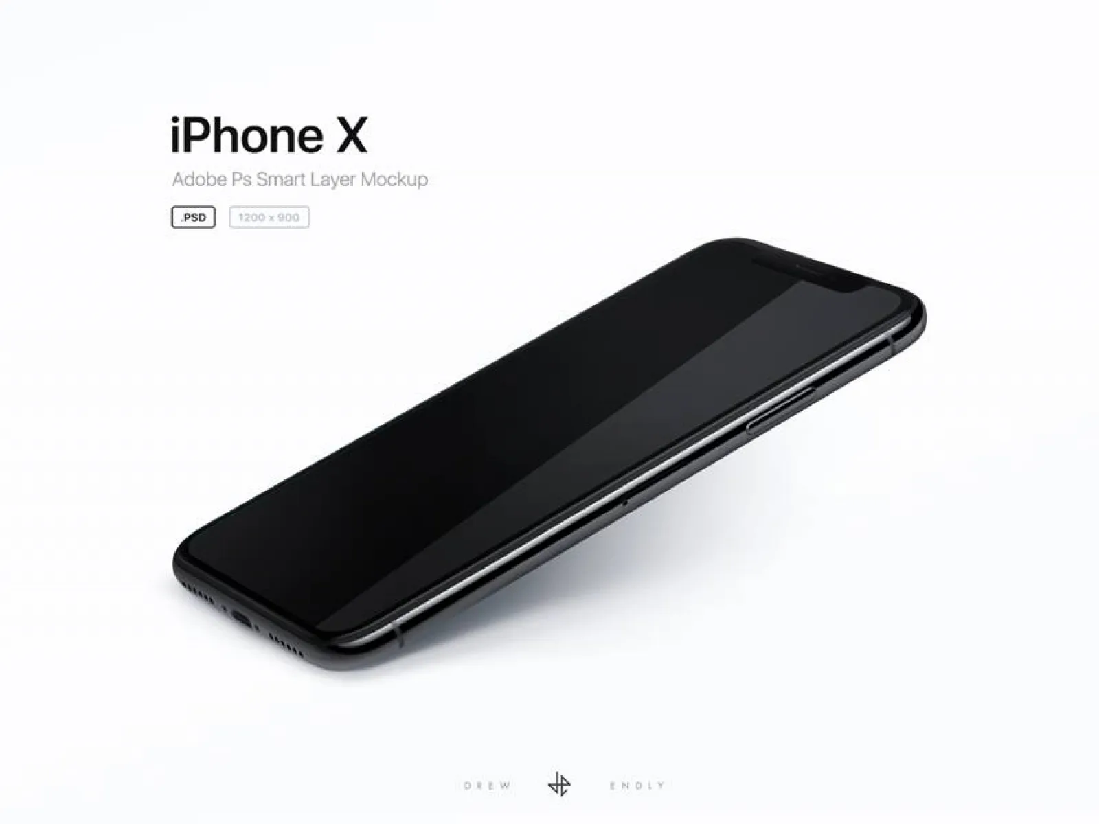 iPhone X Perspective for Figma and Adobe XD