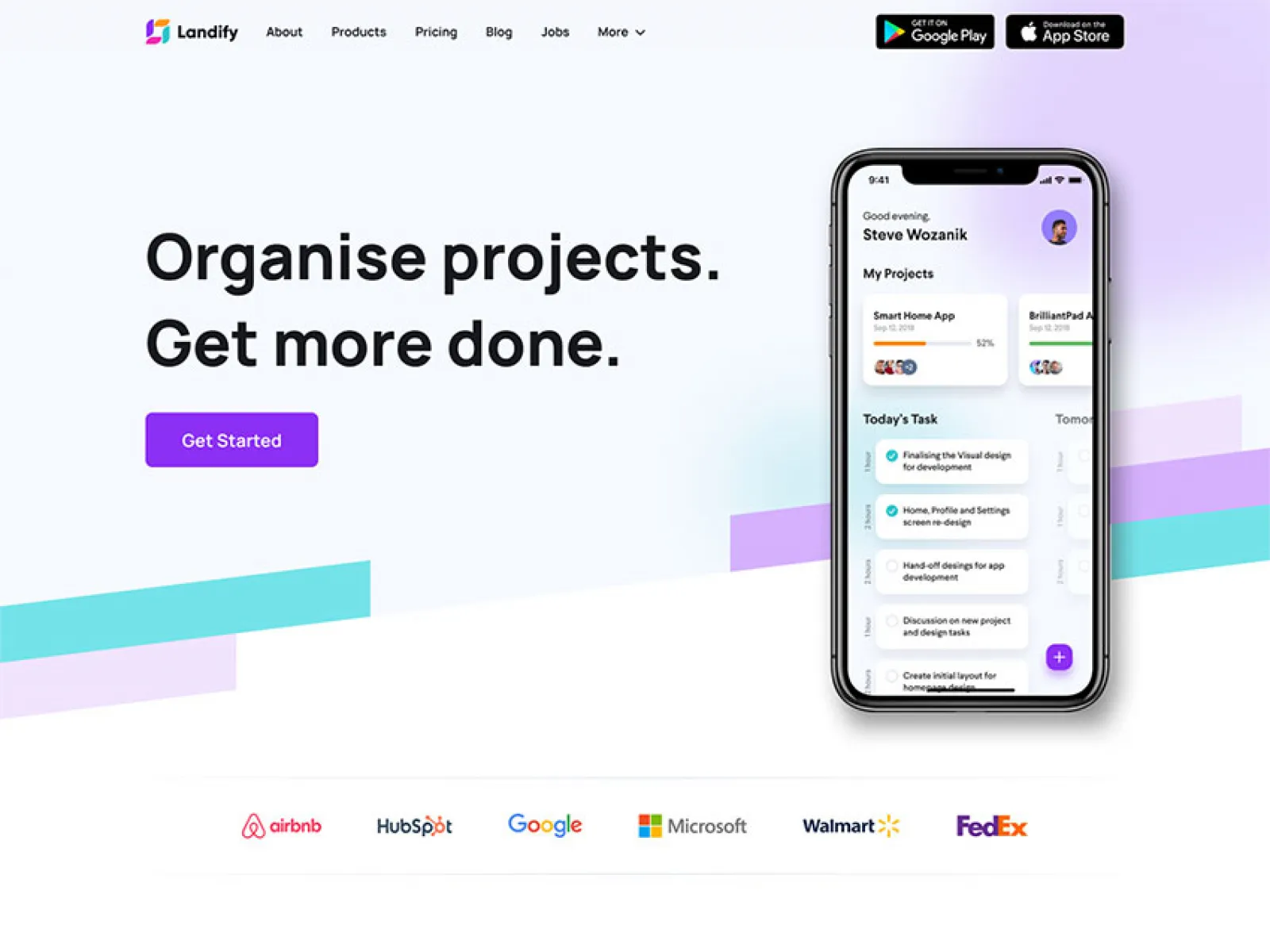 Landing Page UI Kit for Figma and Adobe XD
