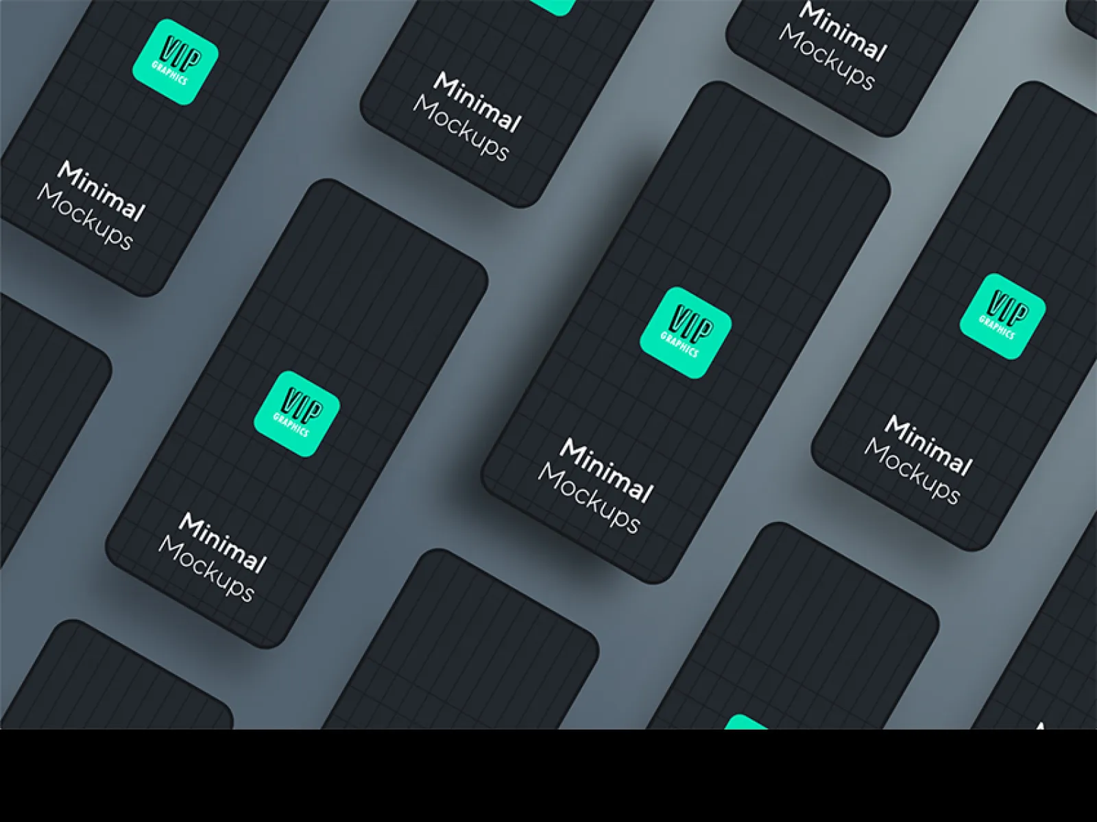 Minimal Web Scene Mockup for Figma and Adobe XD