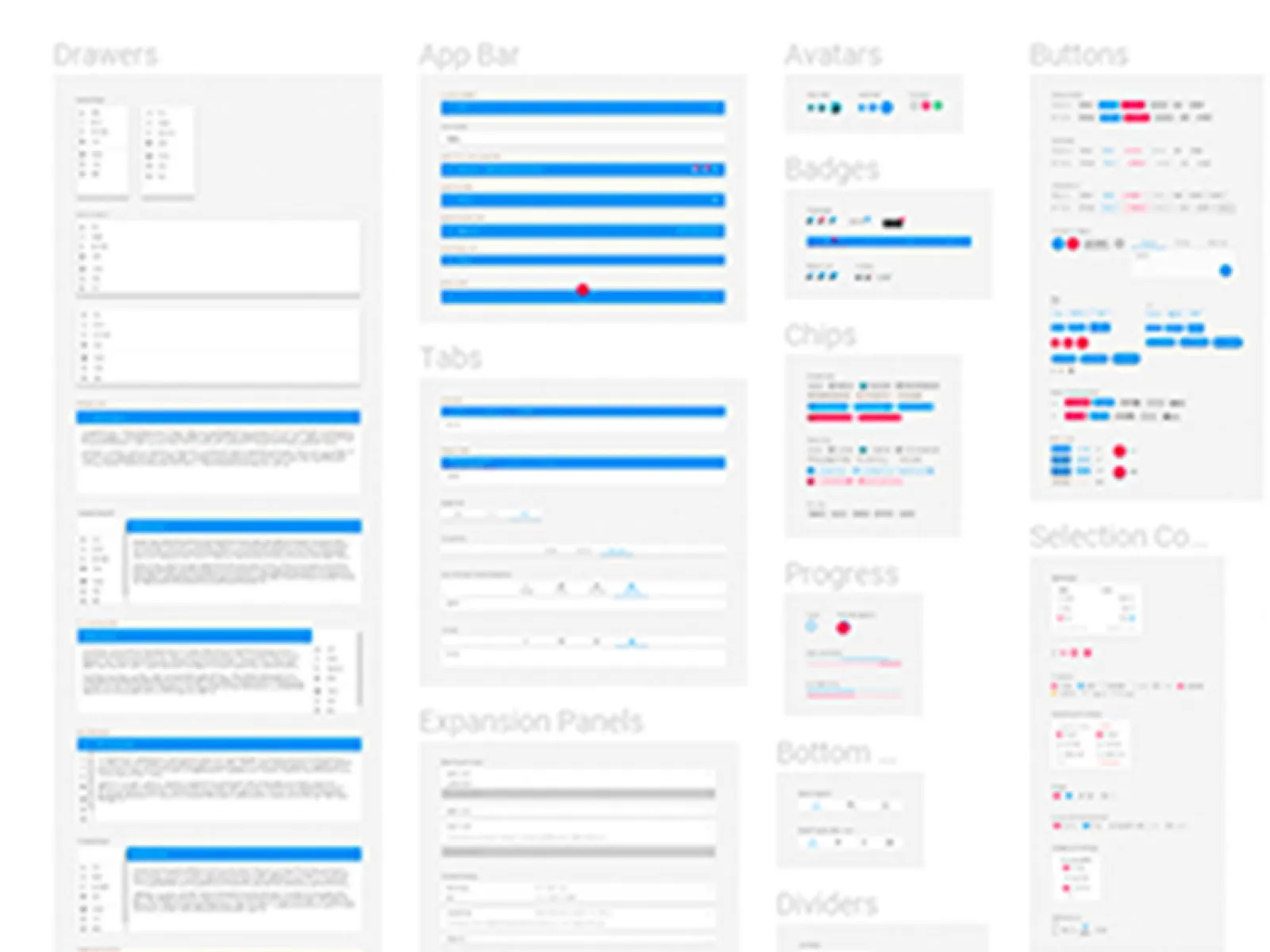 Modern Material UI Kit for Figma and Adobe XD