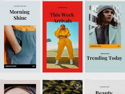 12 Free Instagram Stories  - Free template