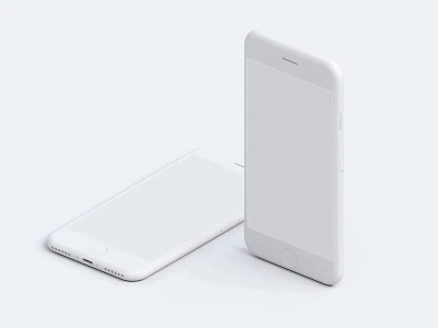 9 Simple 4k iPhone Mockups  - Free template