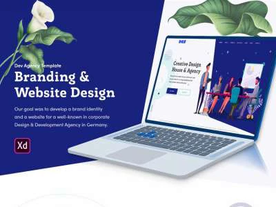 Agency UI Template  - Free template