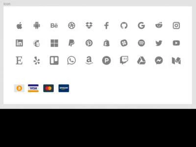 Apps & Payment Methods UI  - Free template