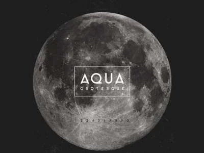 AQUA Grotesque Free Font  - Free template