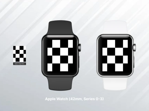 Apple Watch 5 40mm Mockup  - Free template