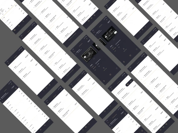 Banking App UI Kit  - Free template