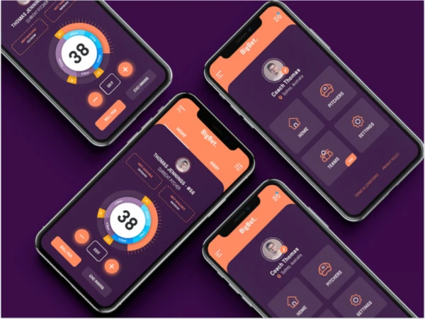 Bet App  - Free template