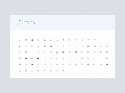 Carbon Design System  - Free template