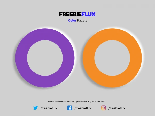 Colour Palettes & Gradients  - Free template