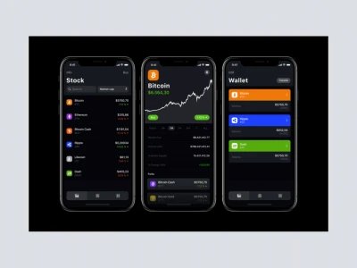 Crypto Currency App  - Free template