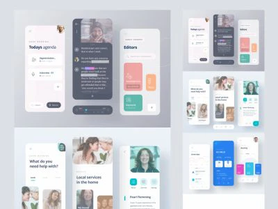 Dlyte Free UI Kit for Sketch  - Free template
