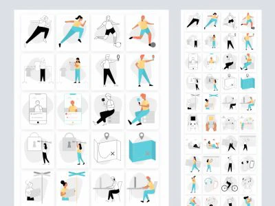 Drawkit Classic Free Illustrations  - Free template