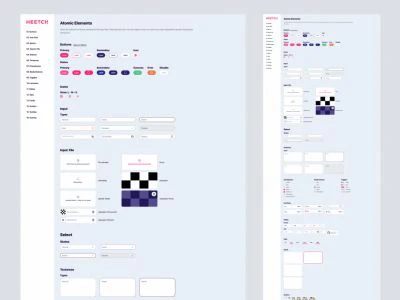 Flamingo Design System for Figma  - Free template