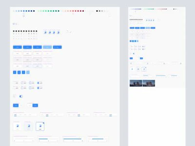 Flex UI Kit for Sketch  - Free template