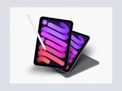 Free iPad Mini Mockup  - Free template