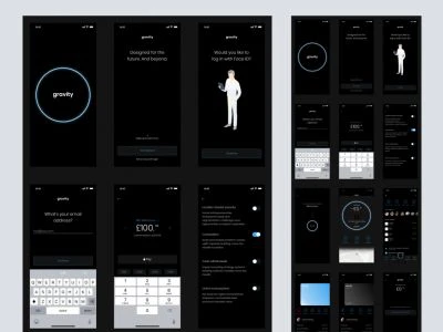Gravity - The UI Kit  - Free template