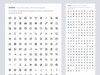 Heroicons  - Free template