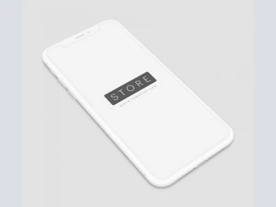iPhone X Clay  - Free template