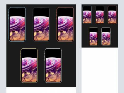 iPhone XR Mockups  - Free template