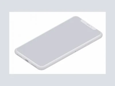 iPhone XS Vector Mockup  - Free template