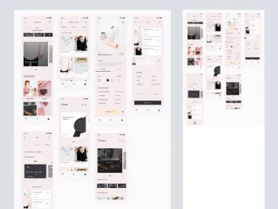 L'euphorie E-commerce UI Kit Freebie  - Free template