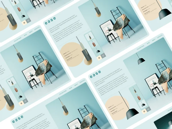 Lamp Shop  - Free template