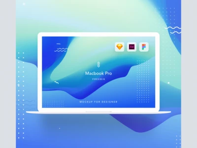 Macbook Pro Mockup  - Free template