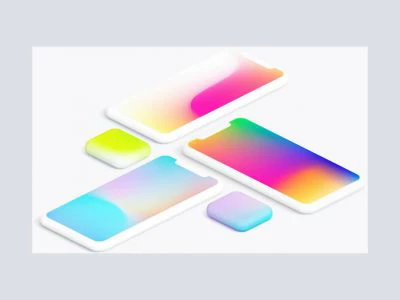 Mesh Gradients Collection  - Free template