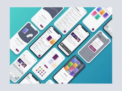 Penman App UI Kit  - Free template