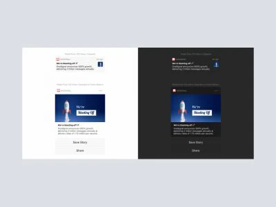 Push Notification Free UI Kit for Figma  - Free template