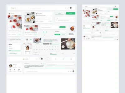 Scratch Recipe UI Kit  - Free template