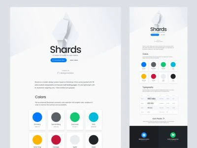 Shards UI Kit  - Free template