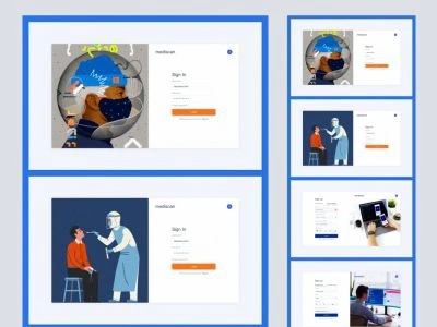 Sign Up Onboarding Free UI Kit for Adobe XD  - Free template