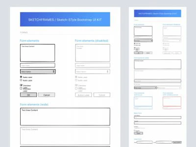 Sketchframes  - Free template