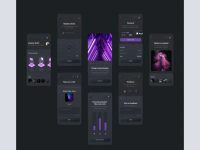 Skeuomorphic Elements for Figma  - Free template