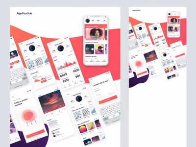 SoundBuzz Music App Free UI Kit  - Free template