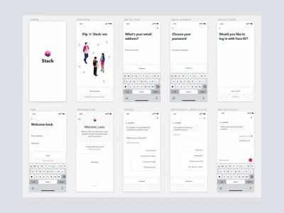 Stack UI Kit  - Free template