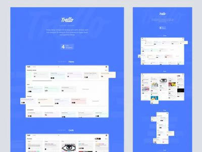 Trello Design Concept  - Free template