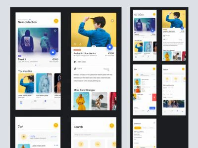 UI Shop Kit Freebie  - Free template