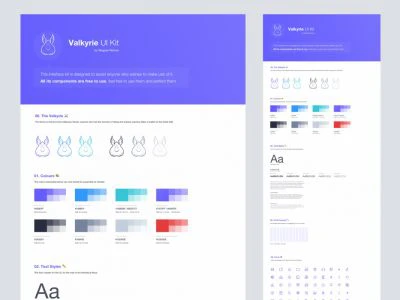 Valkyrie UI Kit  - Free template