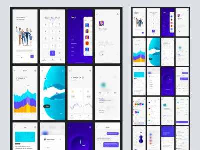Yolk Free iOS UI Kit Design System for Sketch  - Free template