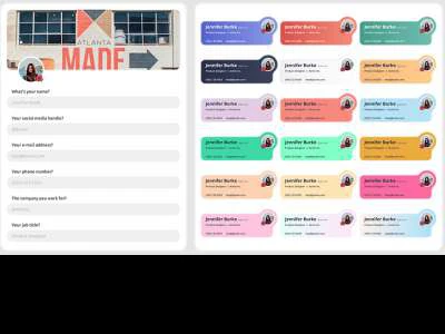 E-Mail Signature Generator  - Free template