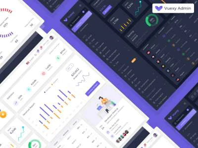 Admin Dashboard UI Kit  - Free template